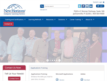 Tablet Screenshot of newhorizons-jax.com